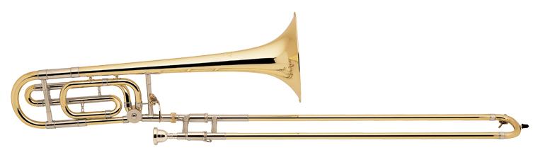 Trombone Sib/Fa Stradivarius perce moyenne